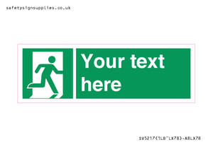 Custom Safe condition: Emergency exit (right hand)